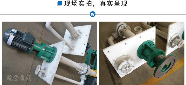 FYH氟塑料液下泵實(shí)景圖